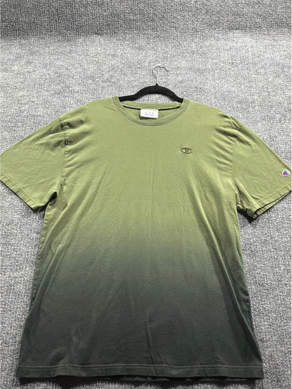 Champion olive ombre T-shirt